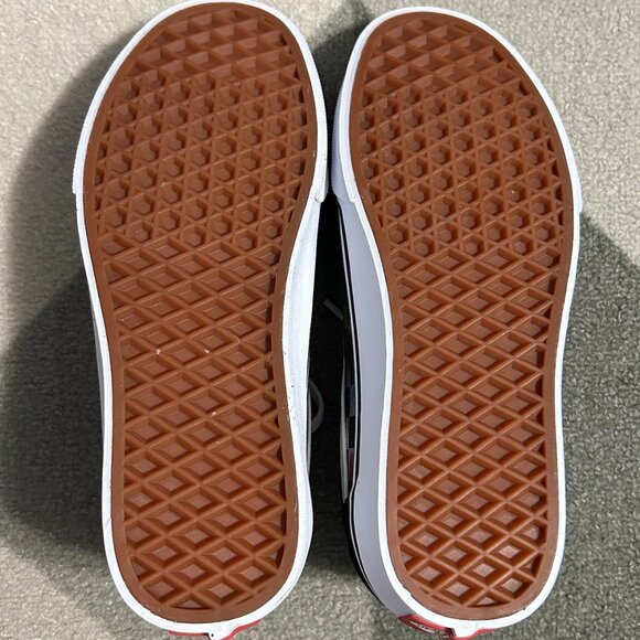 Vans Ward Iridescent Rainbow Checkerboard Sneakers Women's Size 6 - Picture 11 of 12